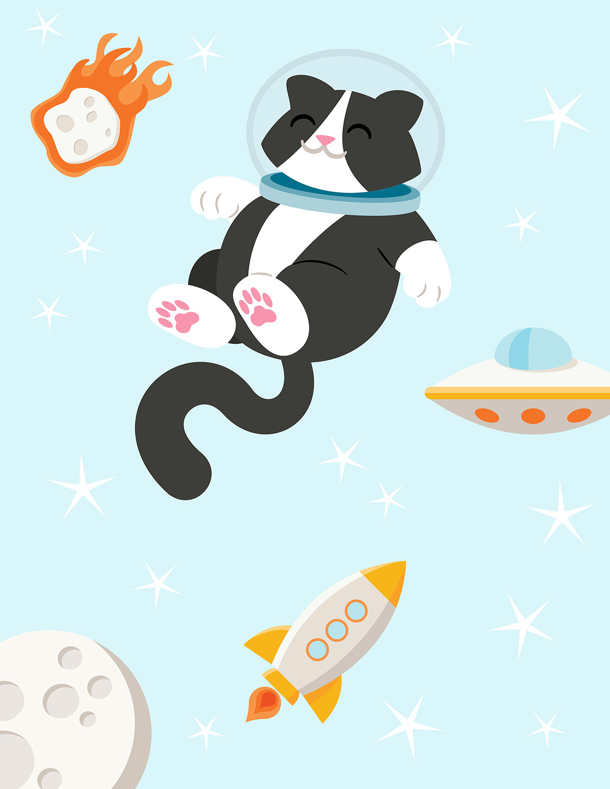 Space Kitty character